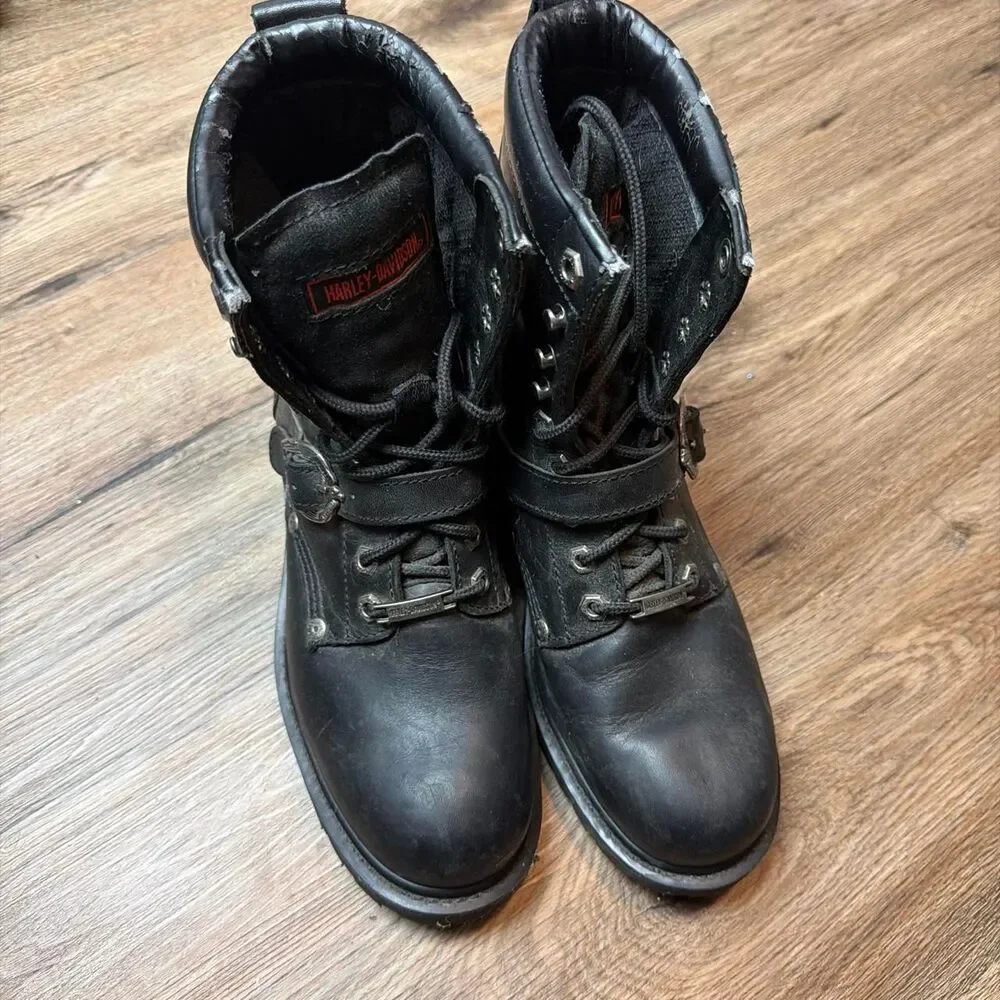 Harley-davidson Women's Black Boots